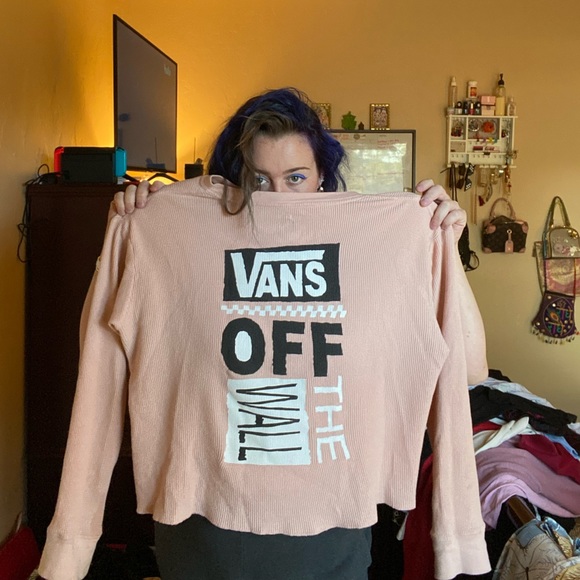 Vans Sweaters - Salmon pink vans sweater
